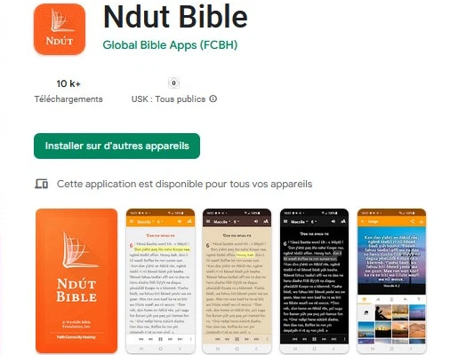 le nouveau testament in playstore